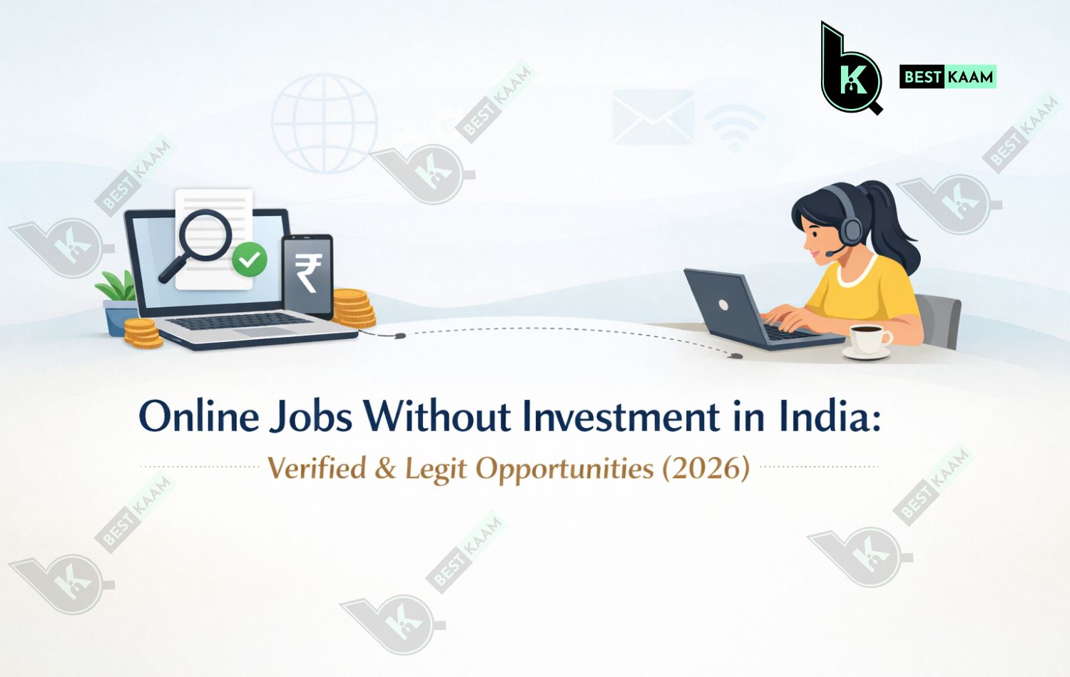 Online Jobs Without Investment in India: Verified & Legit Opportunities (2026)